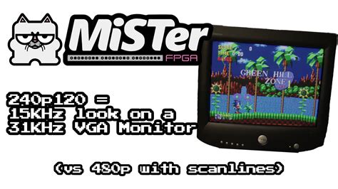 role play 240p|MiSTer 240p 120Hz on a VGA CRT Monitor .